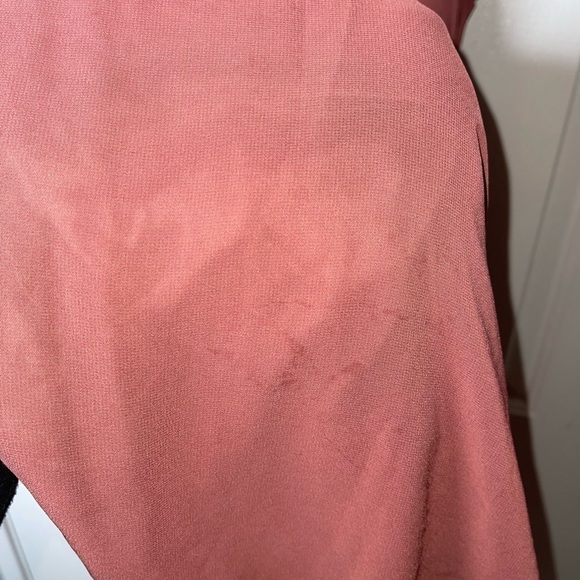 TORRID Rose Pink Chiffon Lace Handkerchief Midi Dress Size 2, 2X, XXL - Picture 10 of 10